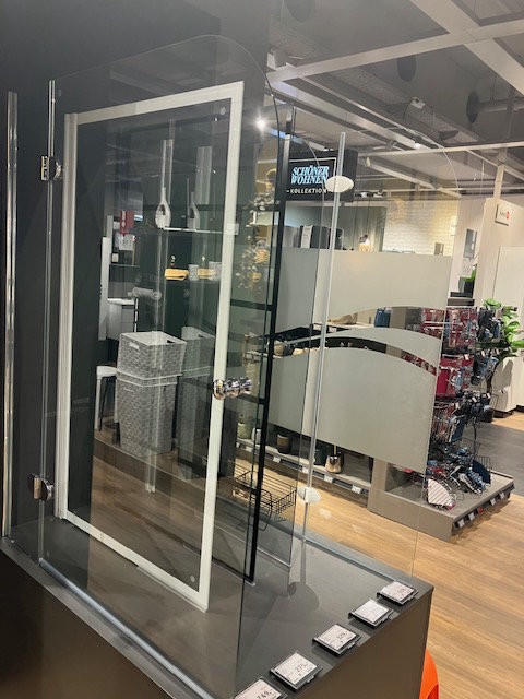 Badewannenaufsatz Glas - Novel