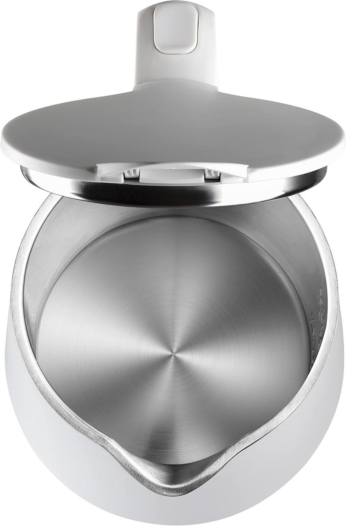 WASSERKOCHER AD1345W Weiß mit Temperatureinstellung - Weiß, Kunststoff/Metall (22/26/16cm) - Adler