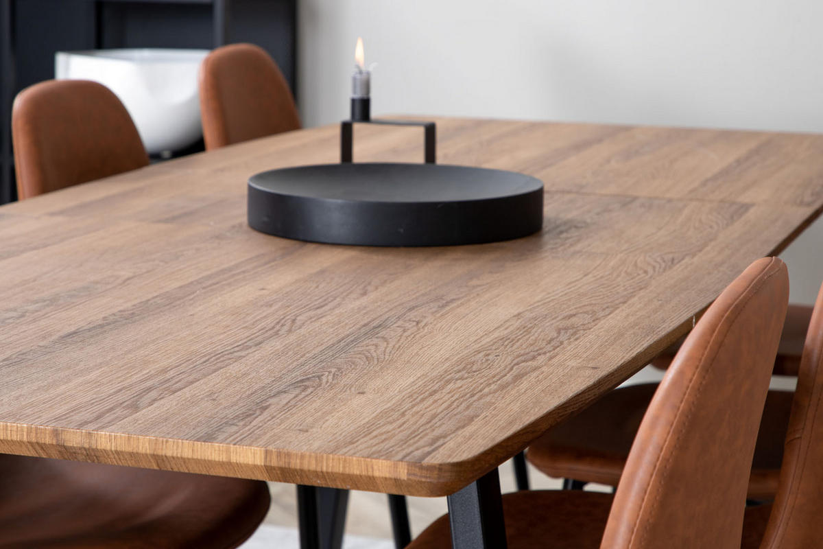 TISCHGRUPPE Braun - Braun, Holzwerkstoff (85/75/160cm) - ebuy24