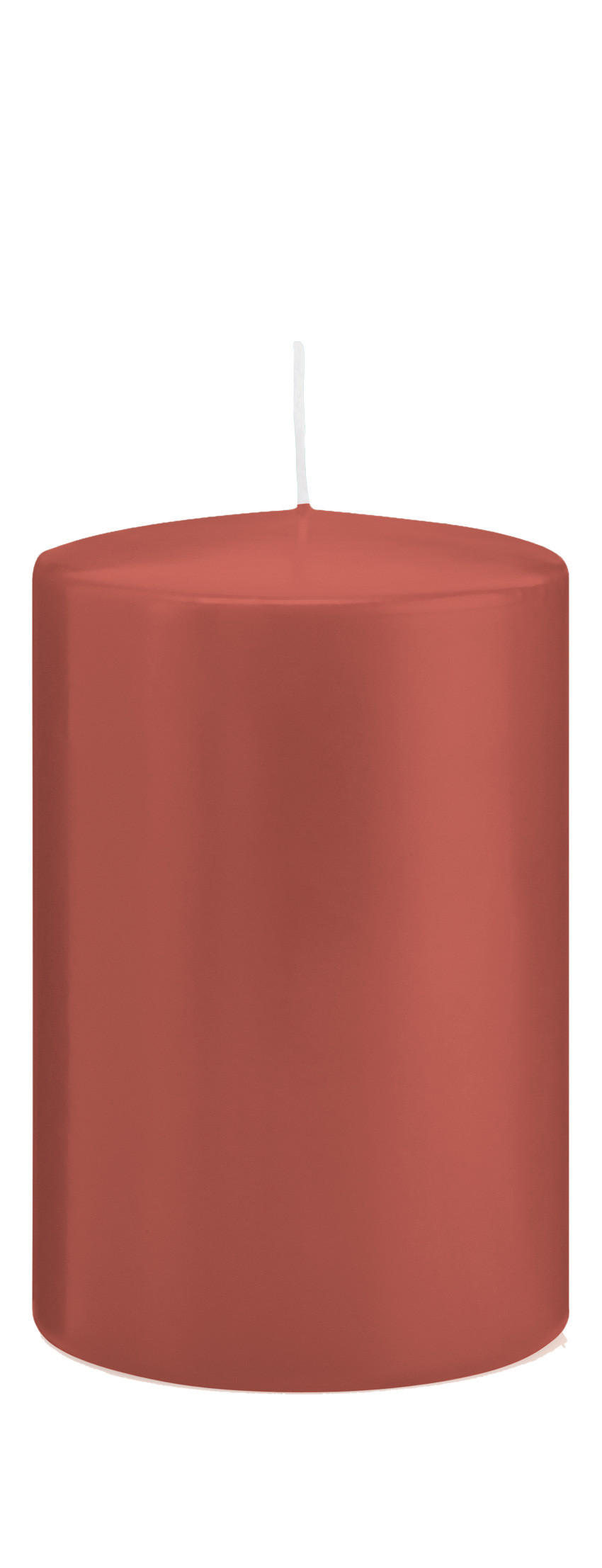 STUMPENKERZEN Ahorn Ø 98 x 150 mm, 6 Stück - Ahornfarben, Paraffin (10/15cm) - Wiedemann Kerzen