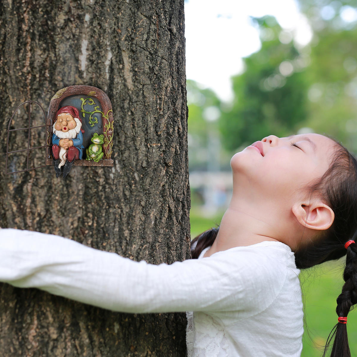 ZWERG Fenster - Multicolor, Kunststoff/Metall (4.5/12/17cm) - Relaxdays