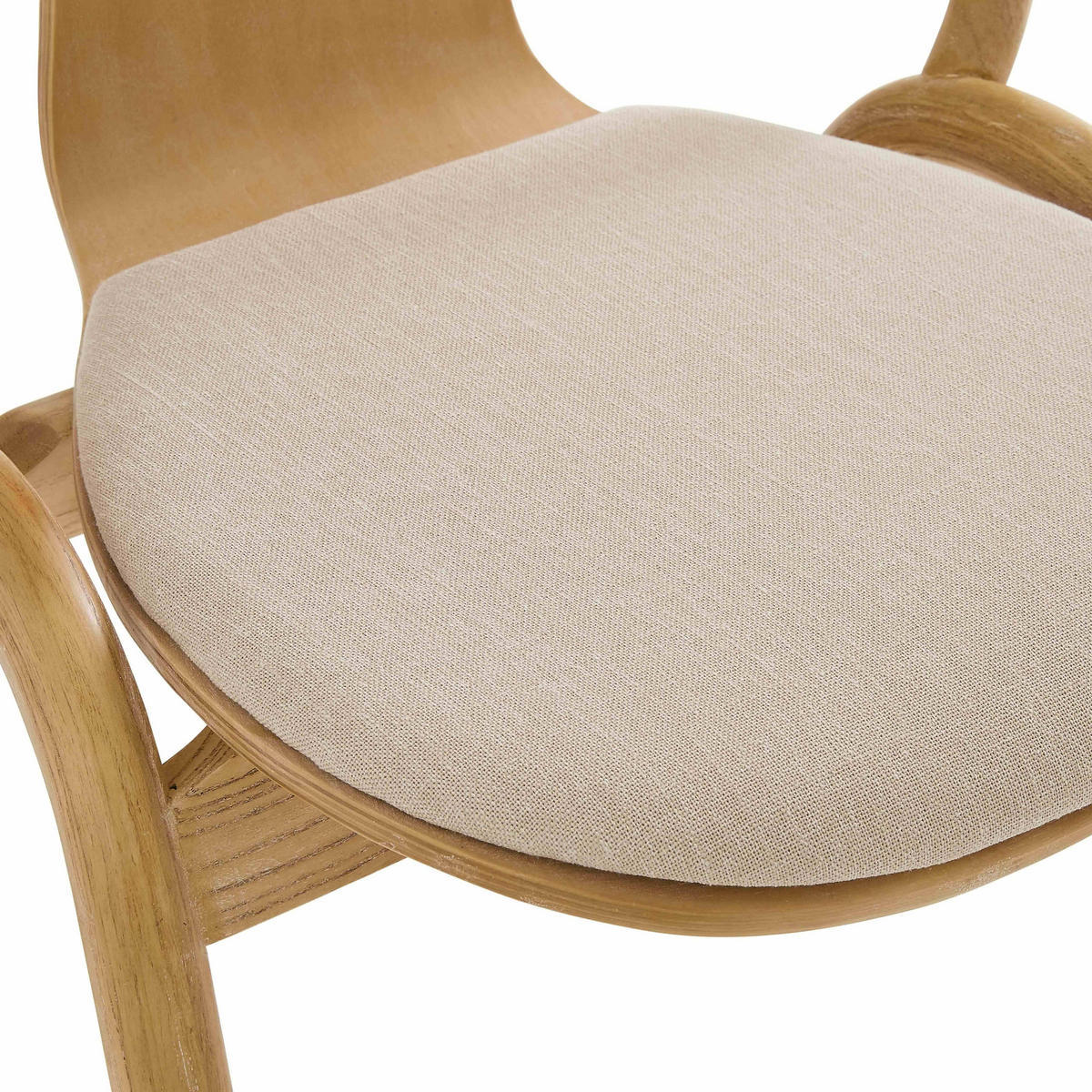 STÜHLE 2-tlg., Holz - Eichefarben, Holz (47/83/42cm) - Oviala