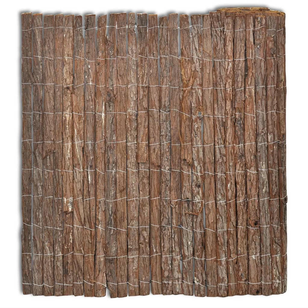 vidaXL Gartenzaun, Natur 100x100 cm