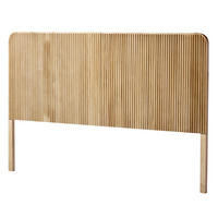 BETTKOPFTEIL Rechteckig Braun 160 cm - Braun, Holz (163.5/108.5/3.5cm) - Nordlys