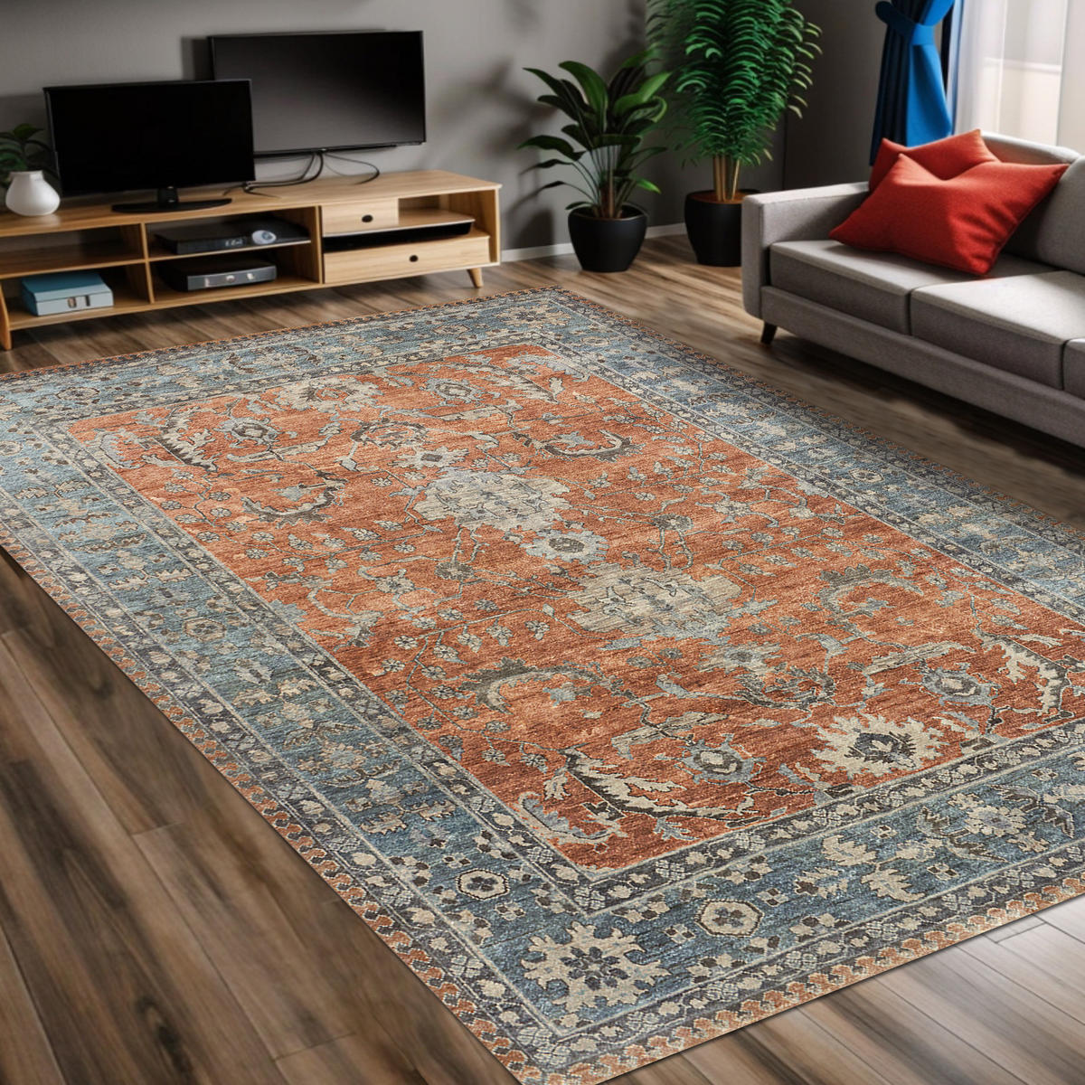 TEPPICH Soliel 200/300 cm - Multicolor, Textil (200/300cm) - Bamyum