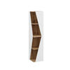 BADSCHRANK Benno Weiß/Artisan 31.6 x 70.5 cm mit 3 Ablagen - Weiß, Holzwerkstoff (31.6/70.5/31.6cm) - Vicco