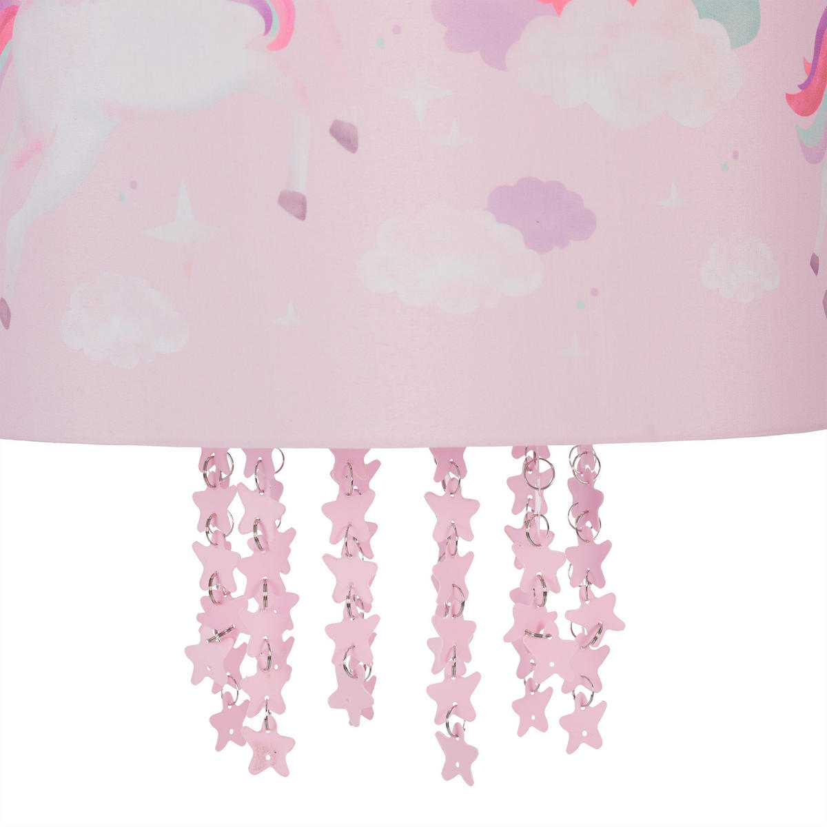 HÄNGELAMPE - Rosa, Kunststoff (35/35/158cm) - Relaxdays