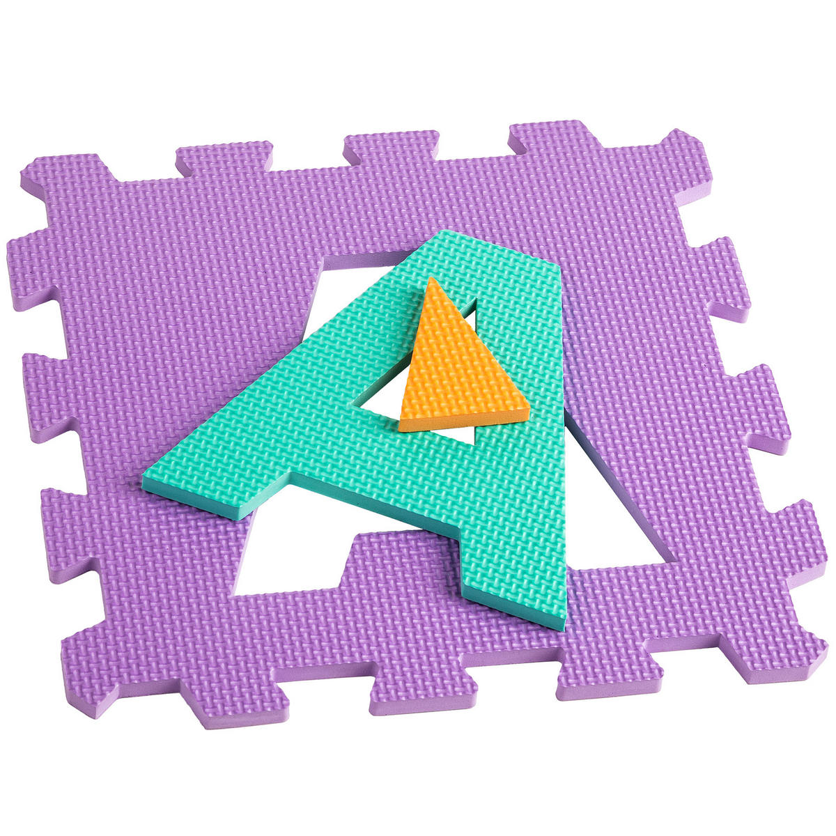 PUZZLEMATTE ,jedes Teil 31,5 x 31,5 x 1 cm,bunt - Multicolor, Kunststoff (31.5/31.5cm) - tectake