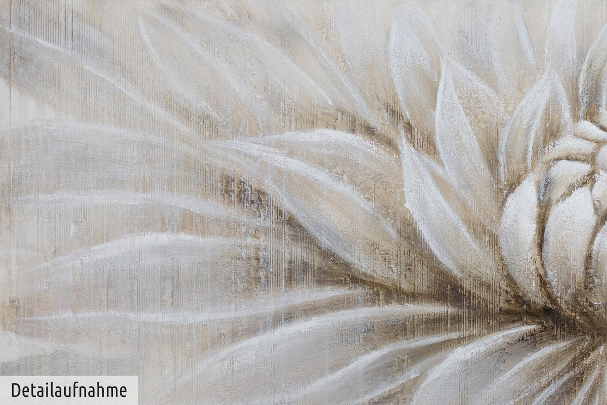 ACRYLBILD HANDGEMALT 120/60 cm - Beige, Holz/Textil (120/60cm) - KUNSTLOFT