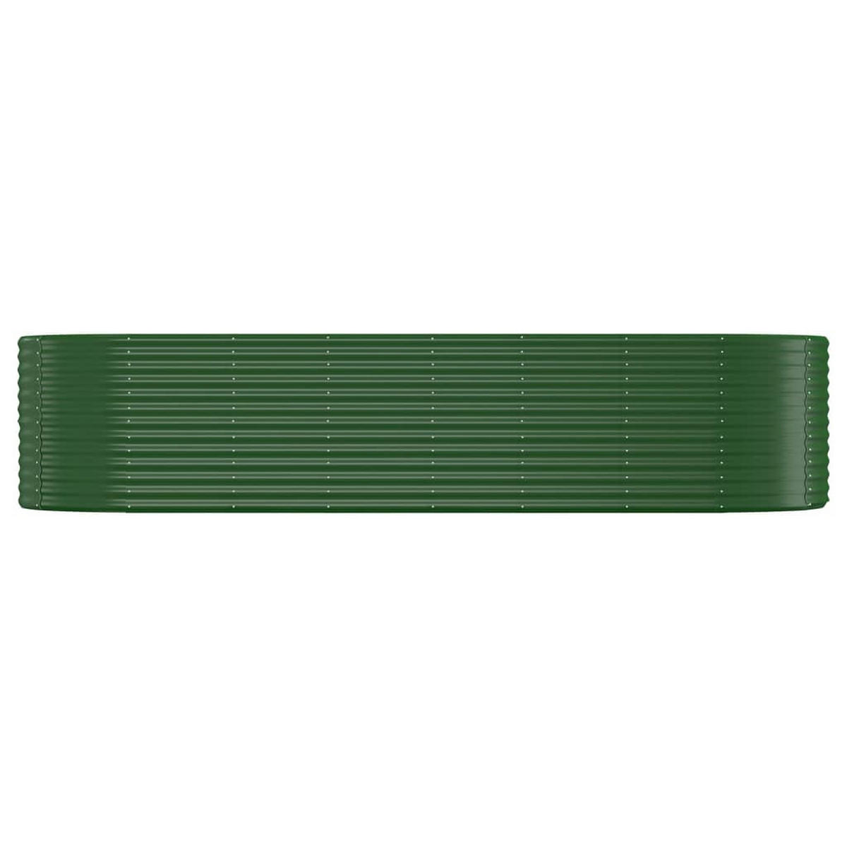 HOCHBEET Verzinkter Stahl 322x100x68 cm Grün - Grün, Metall (100/68/322cm) - furnicato