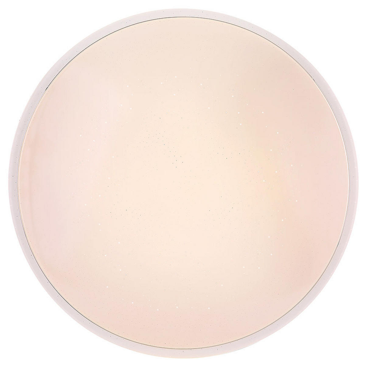 LED DECKENLEUCHTE Kalle Weiß Metall - Weiß, Metall (49/49/7.5cm) - Globo Lighting