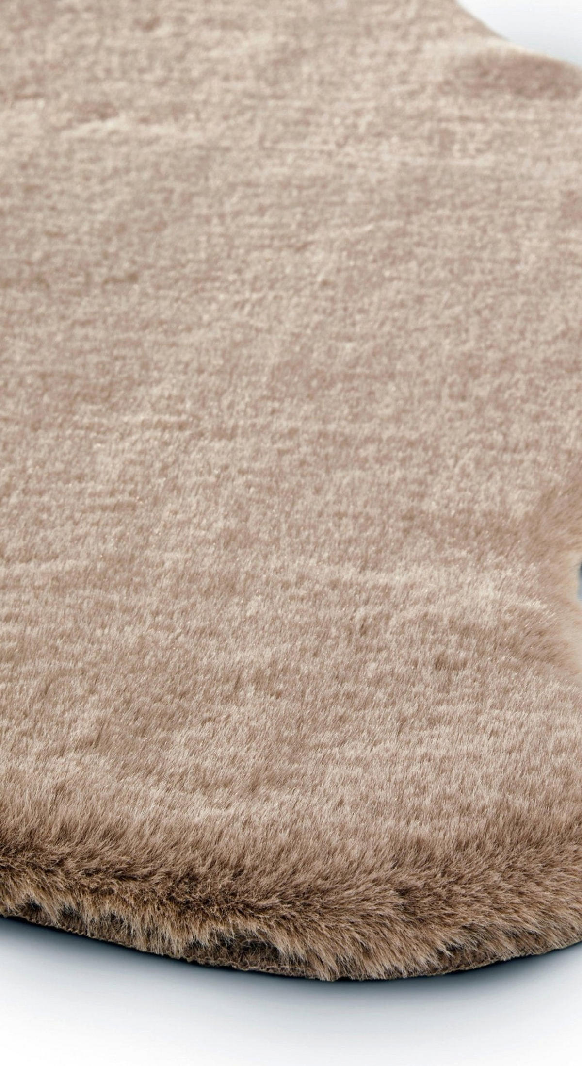 TEPPICH aus Tierhaut bruin - Braun, Textil (120/120cm) - AFK Living