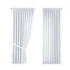 SCHLAUFENGARDINE 2ER SET »Palermo« HxB 250x300 cm Weiß - Weiß, Textil (300/250cm) - Gardinenbox