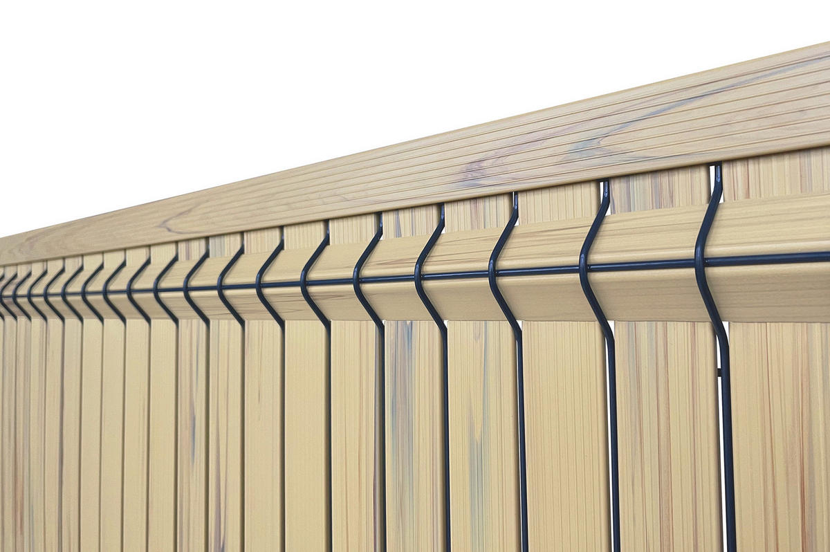 PVC-SICHTSCHUTZLAMELLEN-STEIF-SET Cinto beige 4m H.150cm - Mit clips und Endprofil - Beige, Kunststoff (400/153cm) - Casanoov