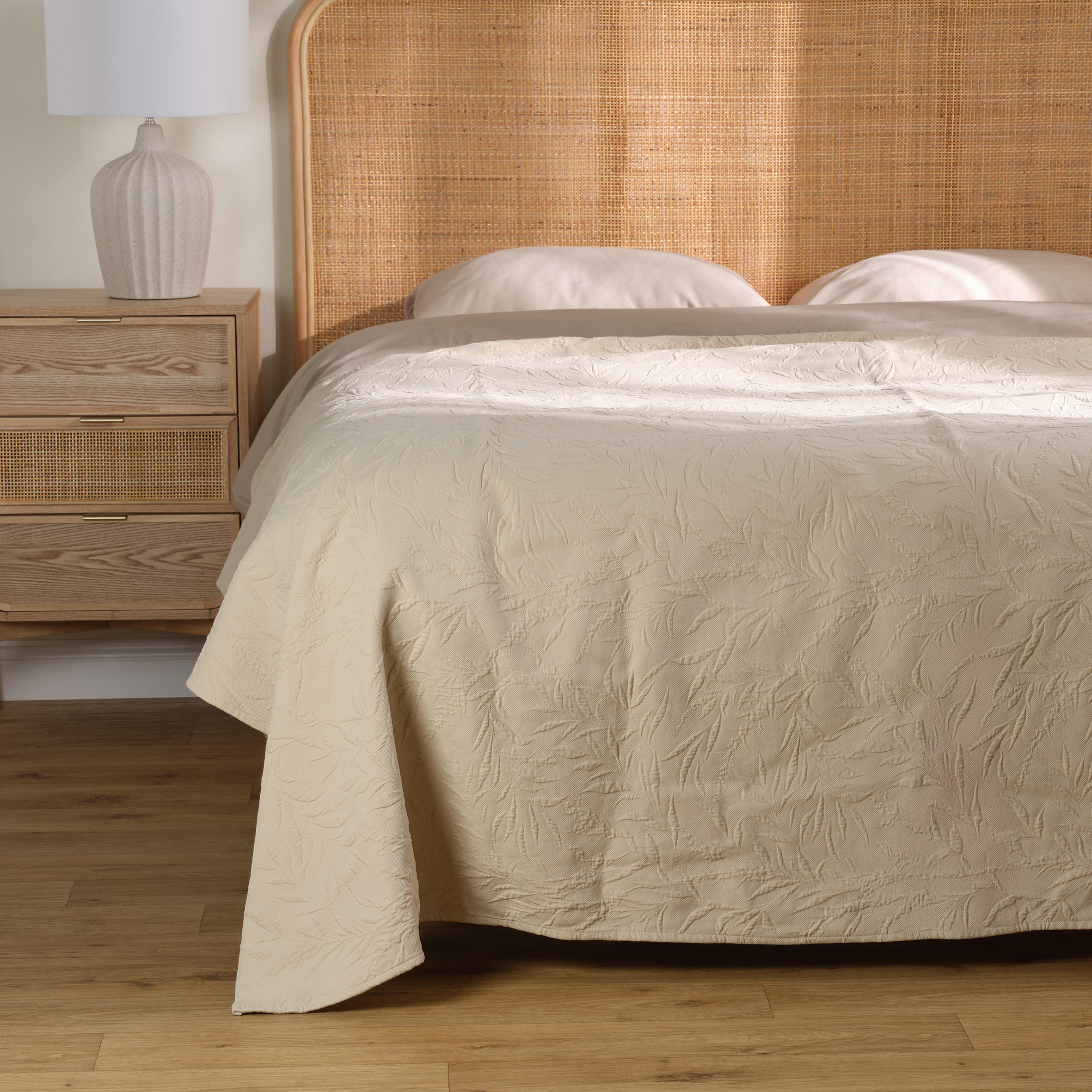 BETTDECKE Laffani - Beige, Textil (200/220cm) - home&you
