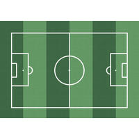 FOTOTAPETE Fußballfeld 400 x 279 cm - Grün, Papier (400/279cm) - ESTAhome