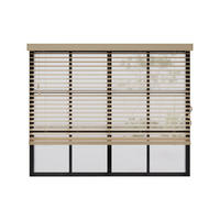 HOLZJALOUSIEN Cocoon Naturel - Naturfarben, Holz (240/240cm) - Cocoon Home Concepts