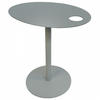 LOUNGETISCH grau 42x31x45 cm - Hellgrau/Grau, Metall (31/42/45cm) - AlterEgo