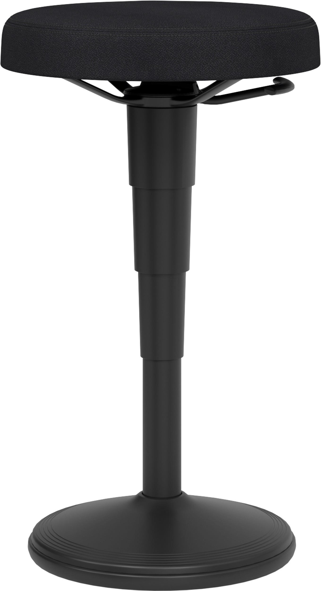 STEHHILFE Sitz- und Steh Hocker 41/41/81 cm in Schwarz - Schwarz, Kunststoff (41/81/41cm) - bümö