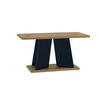 KAFFEETISCH 110x70x60 cm - Artisan Eiche Optik / Schwarz - UFOM - Eichefarben, Holzwerkstoff (110/70/60cm) - ALTDECOR
