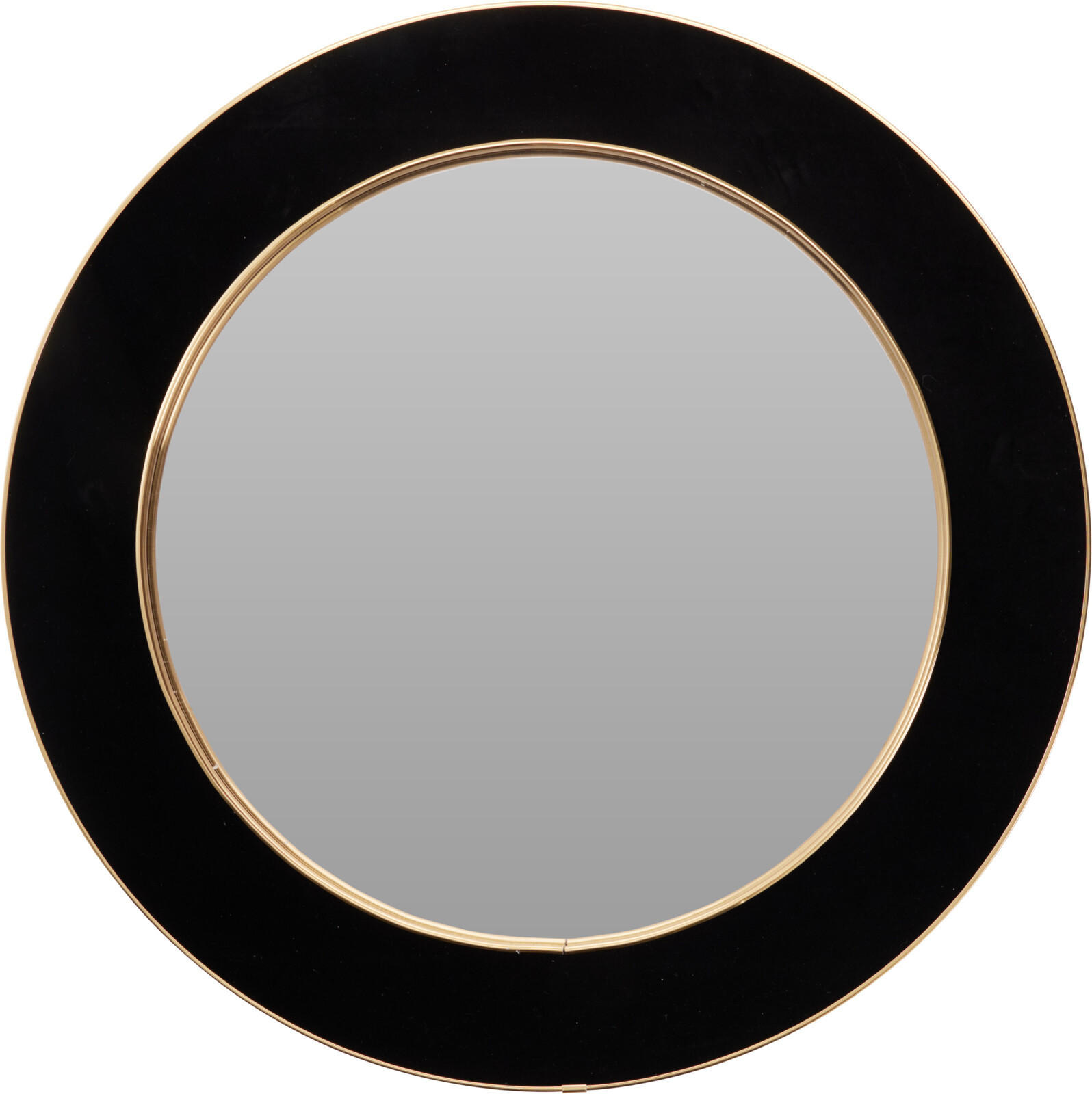 WANDSPIEGEL 60/60/1,8 cm - Schwarz, Glas (60/1.8/60cm) - Home Styling Collection