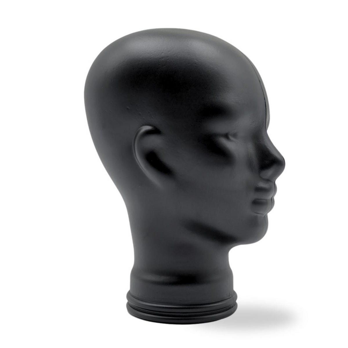 KOPFHÖRERSTÄNDER DYLAN Glas M01 schwarz - Schwarz, Glas (21/29/21cm) - DESIGN DELIGHTS