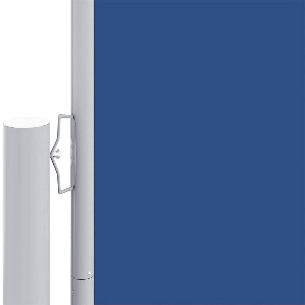 SEITENMARKISE Ausziehbar Blau 200x600 cm - Blau, Textil (600/200/600cm) - furnicato