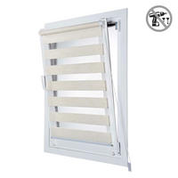 DOPPELROLLO Leinen, 45 cm x 180 cm - Beige, Kunststoff (45/180cm) - STORESDECO