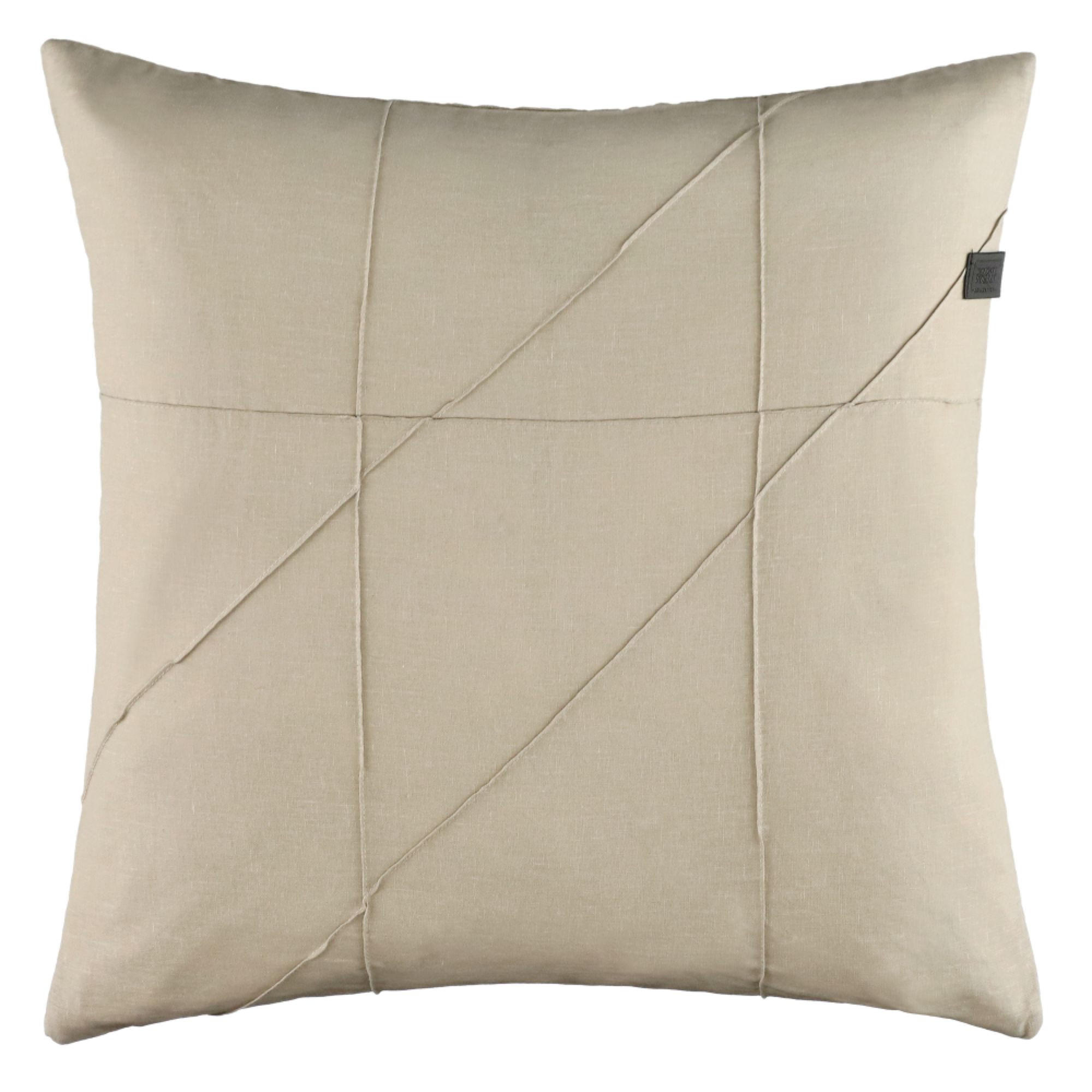 ZIERKISSENHÜLLE PLEAT - Beige, Textil (45/45cm) - Schöner Wohnen