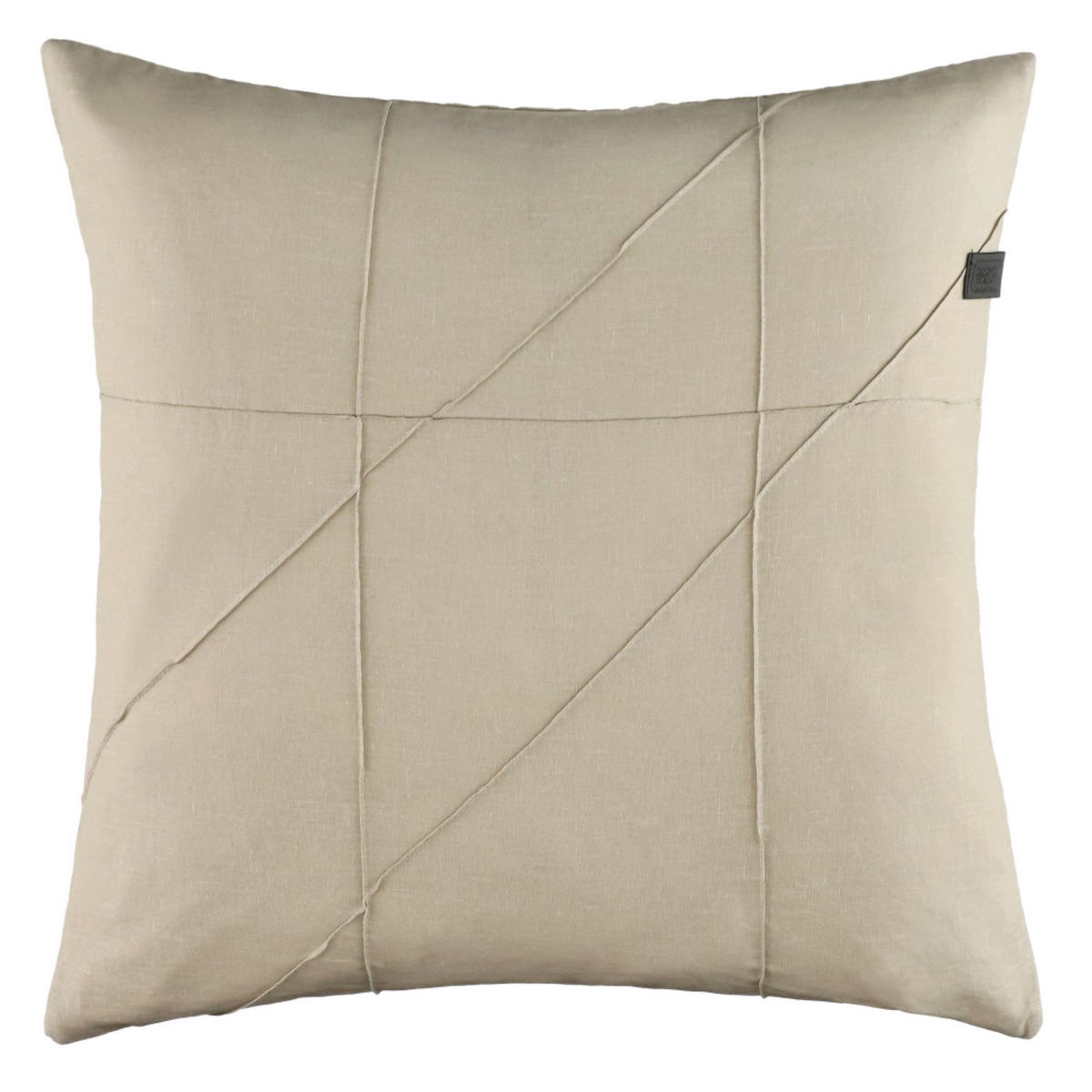ZIERKISSENHÜLLE PLEAT - Beige, Textil (45/45cm) - Schöner Wohnen