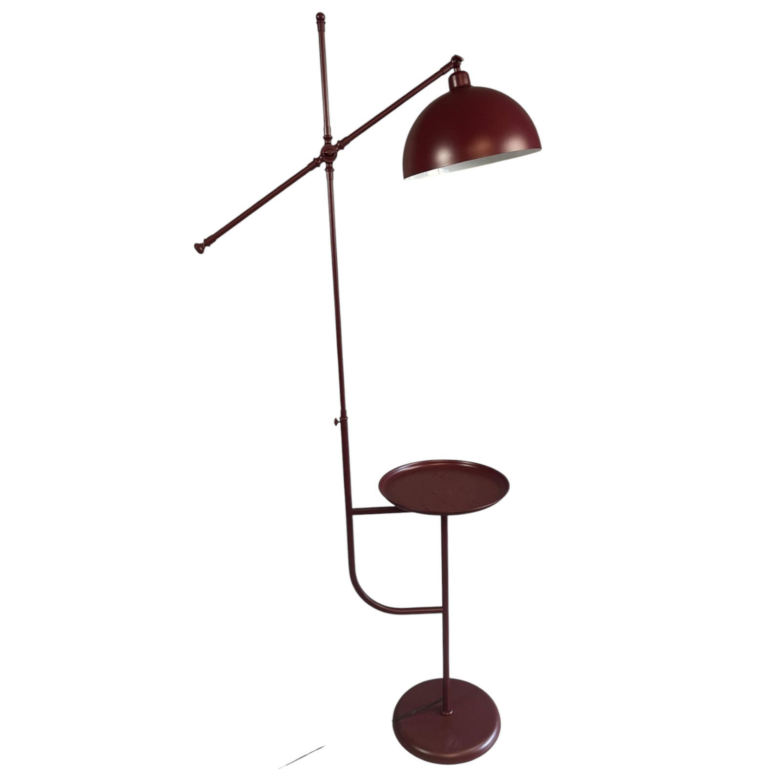 STEHLAMPE Raxon 165 Cm - Bordeaux, Metall (30/30/165cm) - Bamyum