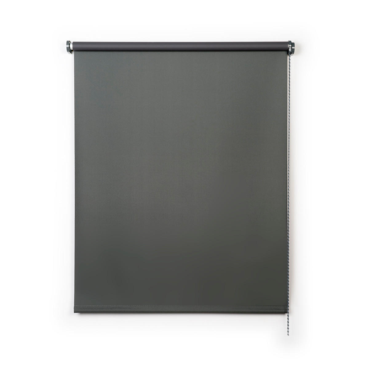 VERDUNKELUNGSROLLO Dunkelgrau 180x180 cm - Grau, Kunststoff (180/180cm) - STORESDECO