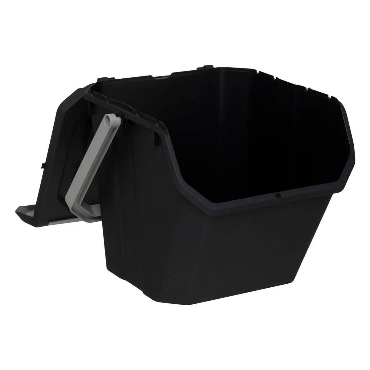 MÜLLTRENNUNGSBEHÄLTER Plast 24 l 43/38/30 cm - Anthrazit, Kunststoff (38/30/43cm) - 5five Simply Smart