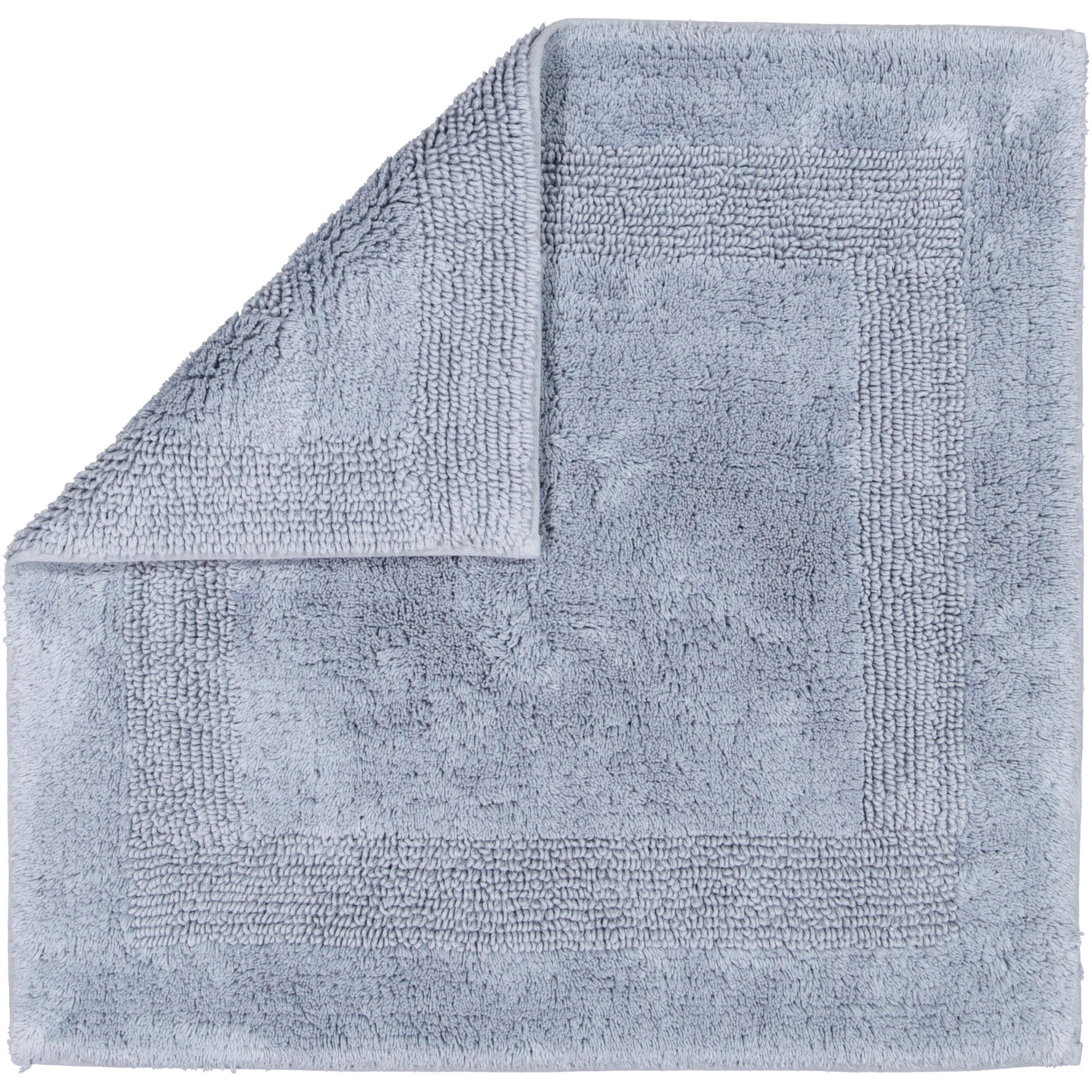 BADTEPPICHE LUXUS BADTEPPICH 1000 NORDIC BLUE - 187 - Blau, Textil (60/60cm) - Cawoe