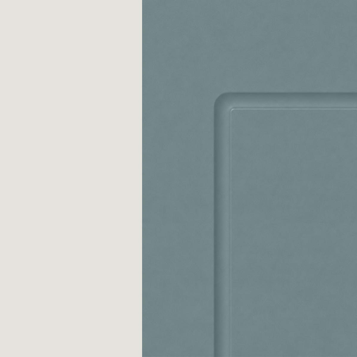 KÜCHENHÄNGESCHRANK Kvantum W2/20 Grau / Mint Matt 20 / 32,5 / 72cm - Grau/Mintgrün, Holz/Holzwerkstoff (20/72/32.5cm) - Feldmann-Wohnen