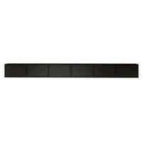TV-LOWBOARD Framme hängend Schwarz 300/30/30 cm - Schwarz, Holzwerkstoff (300.2/30/30cm) - Selsey