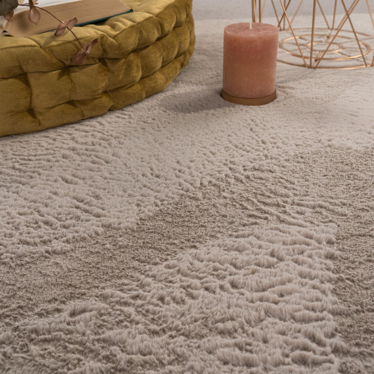 HOCHFLORTEPPICH 80/300 cm Soft 380 - Beige, Textil (80/300cm) - Paco Home