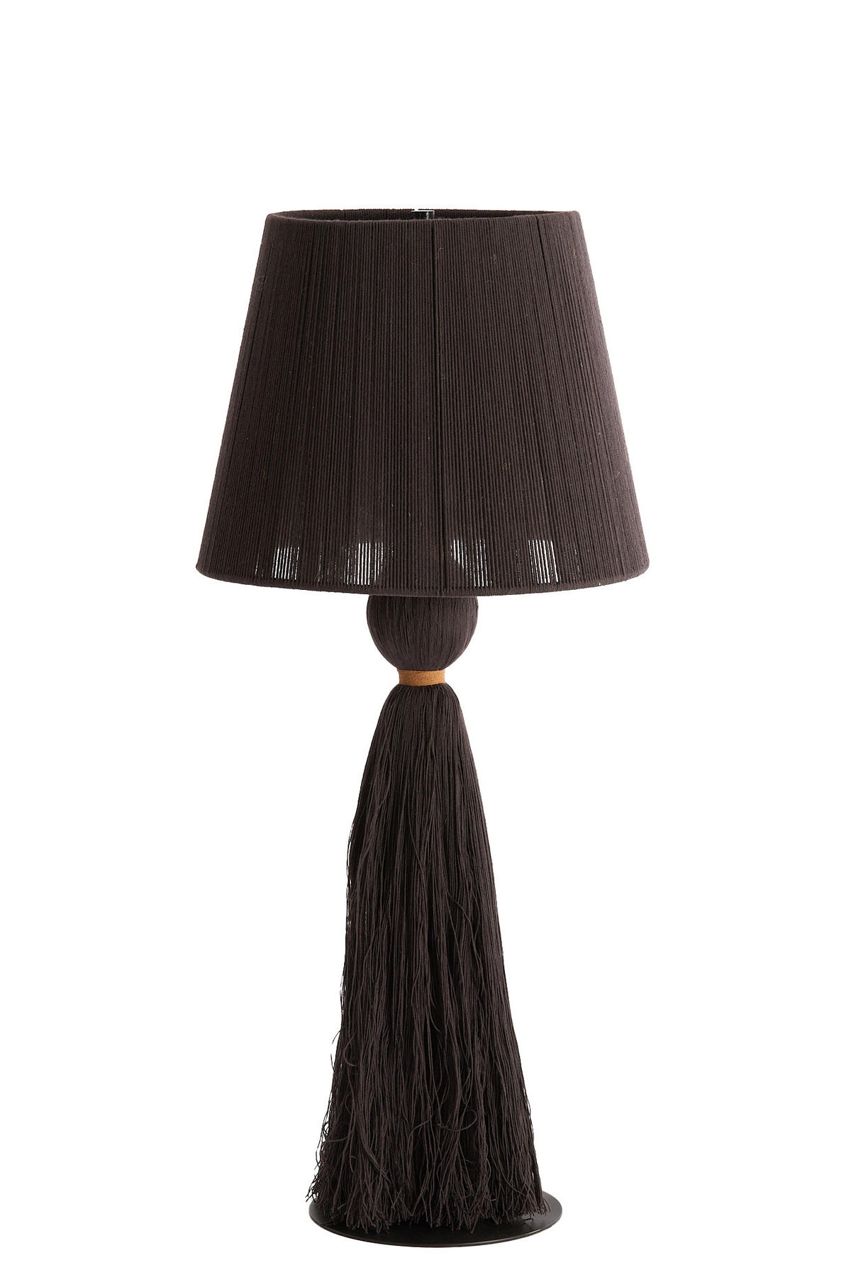 TISCHLAMPE Espino Braun Ø31/58 cm - Braun, Metall (31/31/58cm) - Light & Living