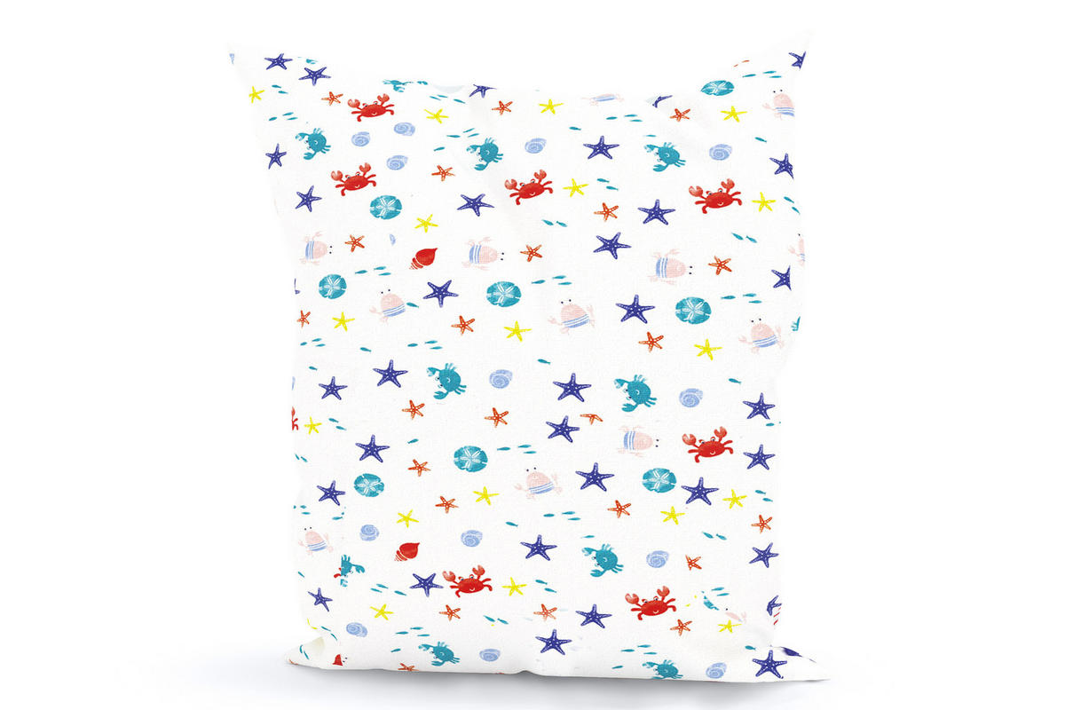 KINDER-SITZSACK - Mickey Mouse - Blau/Rot, Textil (100/25/135cm) - Green Bean