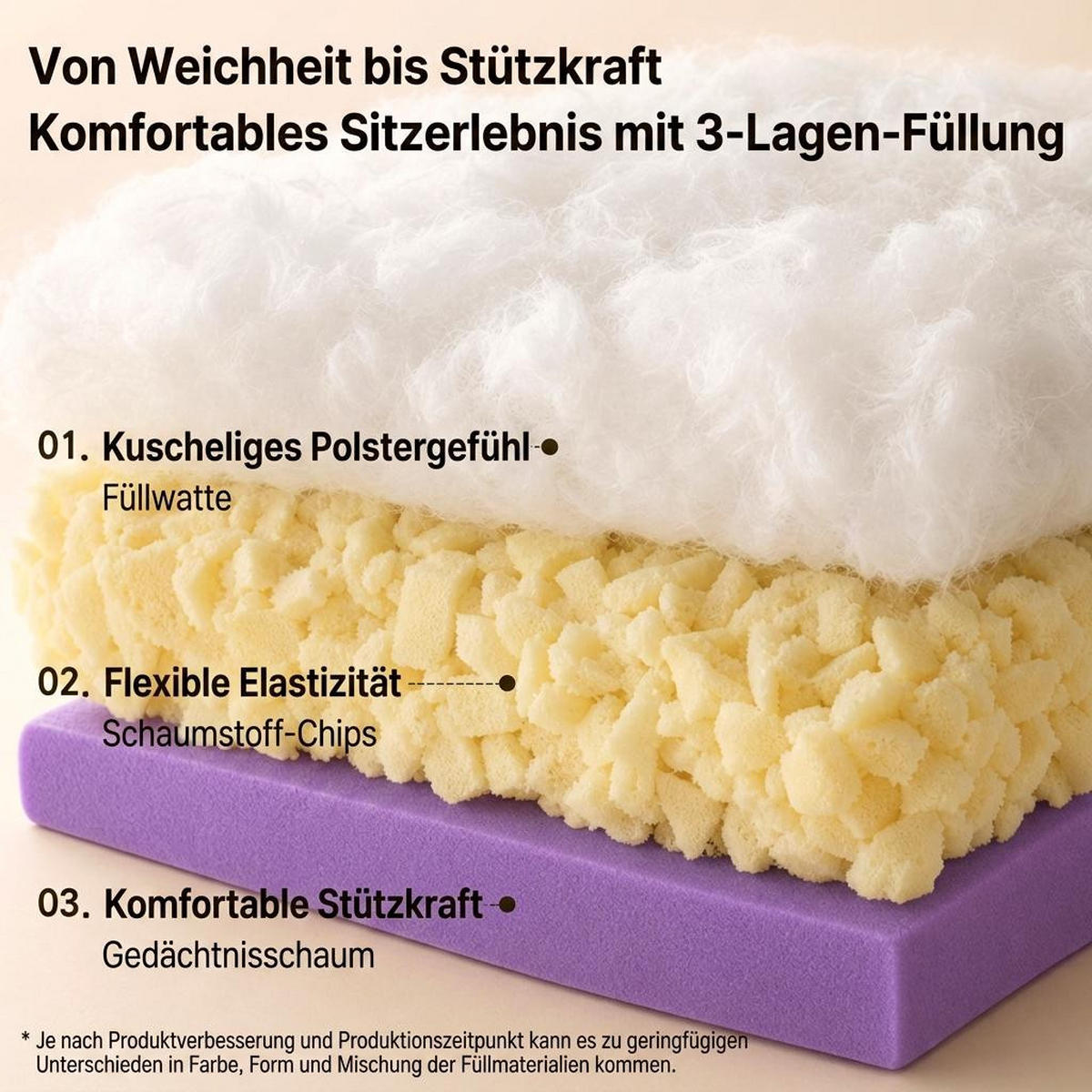 XXL-SESSEL Cord mit Holzrahmen, Breites Kissen, Grau - Grau, Holz/Textil (117/94/114cm) - LVHOM