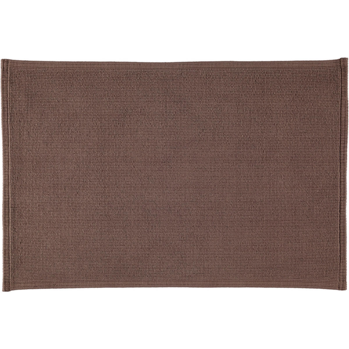 BADEMATTEN PLAIN TAUPE - 58 - Taupe, Textil (60/90cm) - Rhomtuft