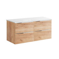 WASCHTISCHUNTERSCHRANK 120.4cm April Holz - Braun, Holzwerkstoff (120.4/59/46cm) - Petits-meubles