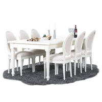 TISCHGRUPPE Weiß - Weiß, Holzwerkstoff (180/75/100cm) - ebuy24