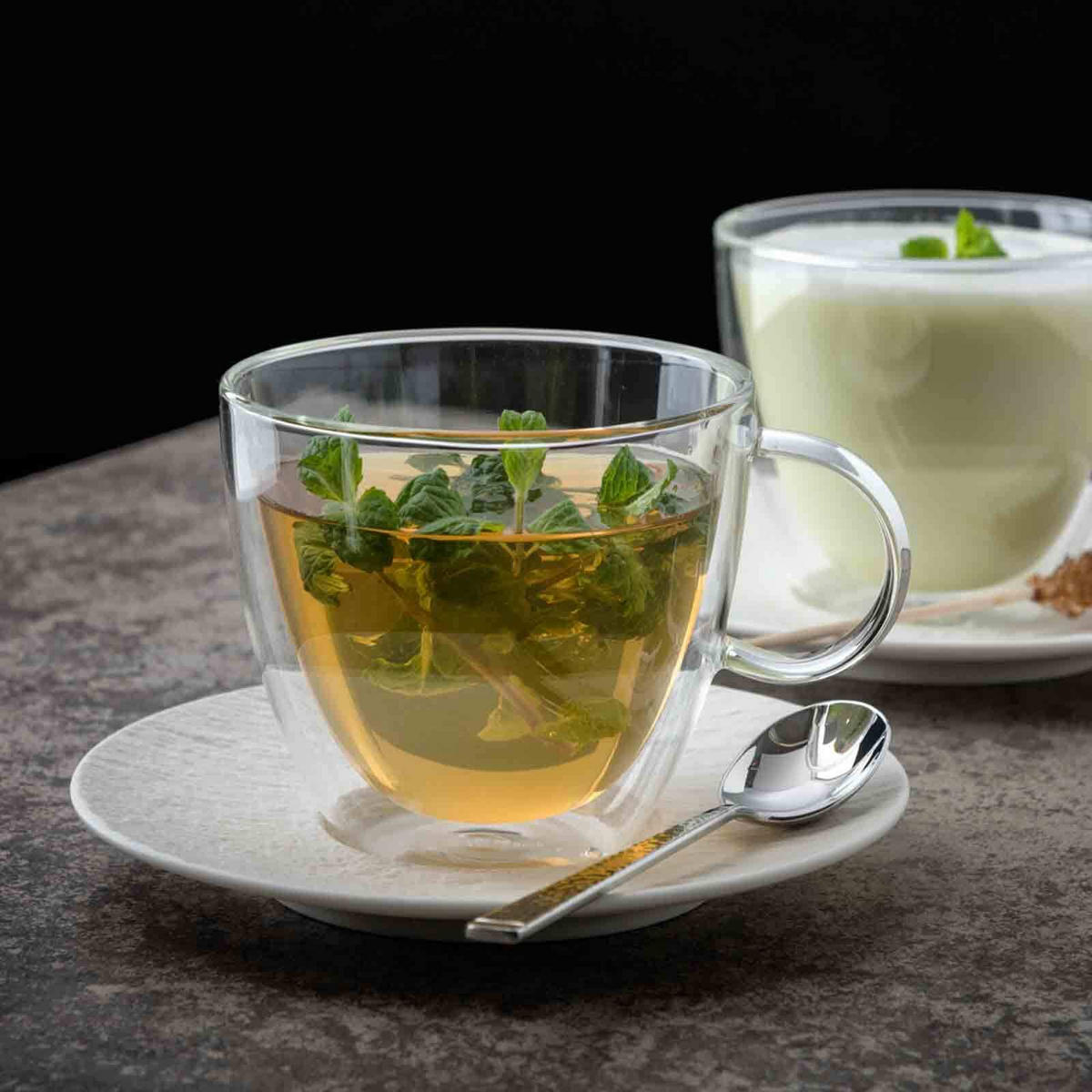 TASSEN Artesano Hot and Cold transparent 110 ml 2er Set - Transparent, Glas (0.11L) - Villeroy & Boch