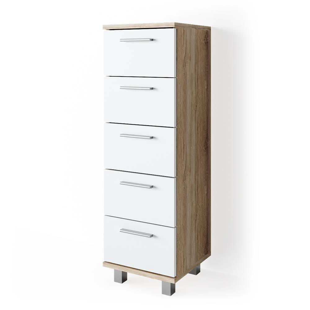 BADRUMSSK&Aring;P Ilias Sonoma 30x95 cm Sonoma ek 95/30/30 cm