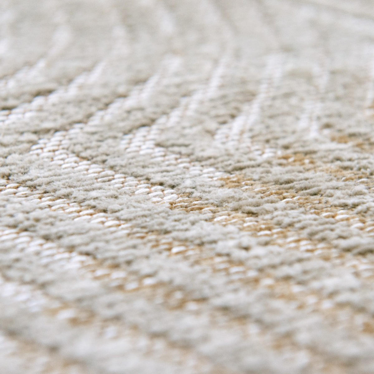 TEPPICH Shell Beige Meditation Coral 240/240 cm - Beige, Textil (240/240cm) - Louis De Poortere