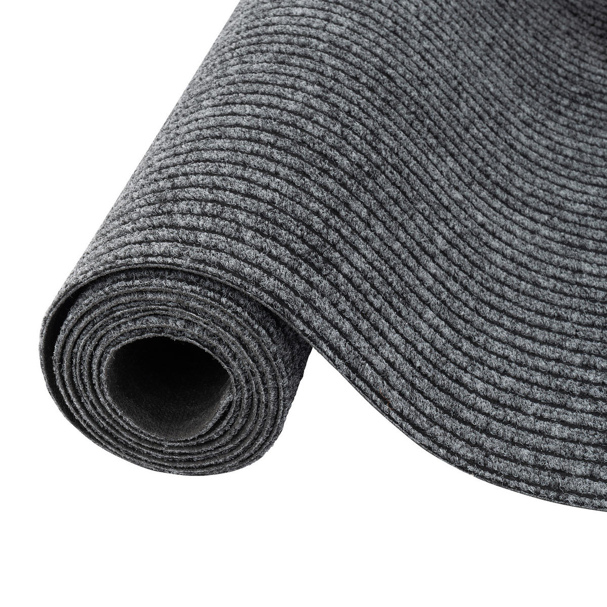 SCHMUTZFANGLÄUFER FUSSMATTEN LÄUFER CLEAN - Grau, Textil (80/240cm) - Snapstyle