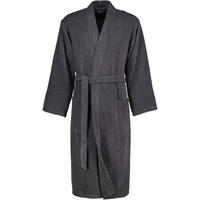 BADEMANTEL HERREN KIMONO PURE 5622 BASALT - 740 - Grau, Textil (Snull) - Cawoe