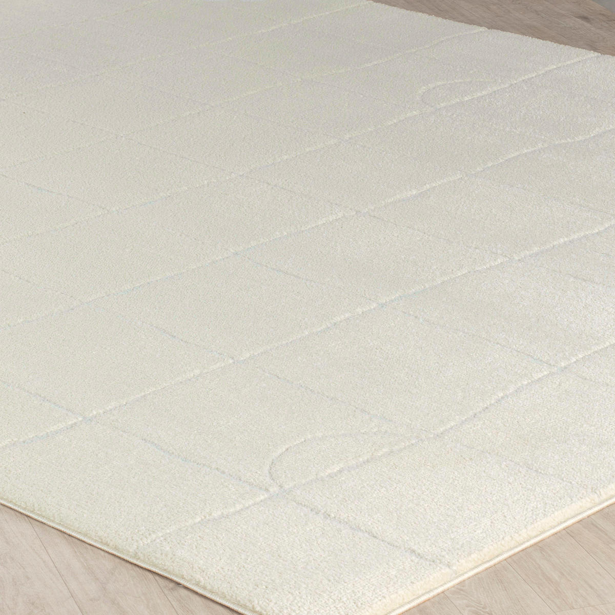 KURZFLORTEPPICH 200/275 cm Weiß - Weiß, Naturmaterialien/Textil (200/275cm) - LIVABLISS