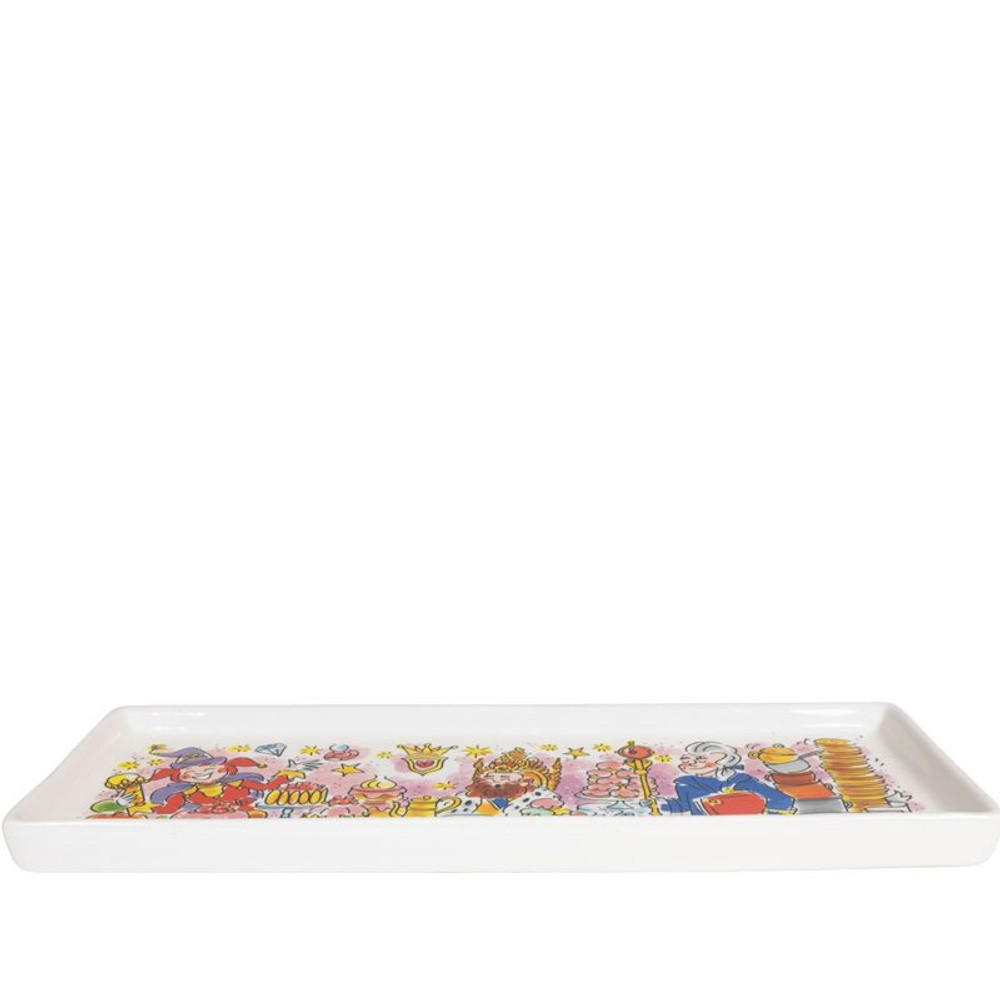 KUCHENPLATTE Symbolica in Bunt - 33cm - Multicolor, Keramik (12.3/34.5/2.1cm) - Blond Amsterdam